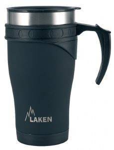   LAKEN ISOLATION MUG  BLACK 18/8 500ML