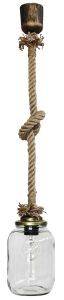 ��������� ������ HERONIA LIGHTING FUN-07 ROPE 1L ������/����� ����/�������� 72X12CM