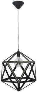 ΦΩΤΙΣΤΙΚΟ ΟΡΟΦΗΣ HERONIA LIGHTING POLYGONO 1/L Φ40 PENDEL ΜΕΤΑΛΛΙΚΟ ΑΣΗΜΙ/ΜΑΥΡΟ 90X40CM ΦΩΤΙΣΤΙΚΟ ΟΡΟΦΗΣ HERONIA LIGHTING POLYGONO 1/L Φ40 PENDEL ΜΕΤΑΛΛΙΚΟ ΑΣΗΜΙ/ΜΑΥΡΟ 90X40CM