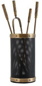 ΚΟΥΒΑΣ ΜΕ ΕΡΓΑΛΕΙΑ ZOGOMETAL K16-1195 BLACK/BRONZE 18X32.5CM