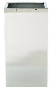 ΚΟΥΒΑΣ ZOGOMETAL K12 NICKEL MAT/CHROME 18X18X33CM ΚΟΥΒΑΣ ZOGOMETAL K12 NICKEL MAT/CHROME 18X18X33CM