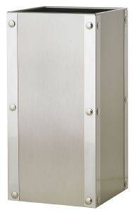 ΚΟΥΒΑΣ ZOGOMETAL K26 NICKEL MAT/CHROME 16X16X32.5CM ΚΟΥΒΑΣ ZOGOMETAL K26 NICKEL MAT/CHROME 16X16X32.5CM