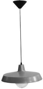 ΦΩΤΙΣΤΙΚΟ ΟΡΟΦΗΣ HERONIA LIGHTING US-GAS ΠΛΑΣΤΙΚΟ ΓΚΡΙ 86X37CM