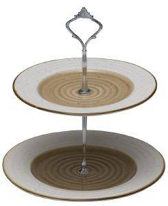 ΟΡΝΤΕΒΙΕΡΑ COUNTRY HOME FASHION ACCESSORIES ΔΙΩΡΟΦΗ ΠΟΡΣΕΛΑΝΙΝΗ ΕΚΡΟΥ/ΚΑΦΕ 23.4/19.6CM ΟΡΝΤΕΒΙΕΡΑ COUNTRY HOME FASHION ACCESSORIES ΔΙΩΡΟΦΗ ΠΟΡΣΕΛΑΝΙΝΗ ΕΚΡΟΥ/ΚΑΦΕ 23.4/19.6CM