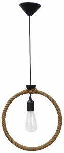 ��������� ������ HERONIA LIGHTING  KYKLOS 1L ROPE UT-BL �������/������ �����/���� 100X32CM