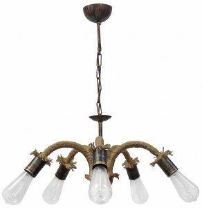   HERONIA LIGHTING LAB 5L ROPE UT / BRONZE/ 62X50CM