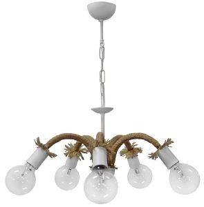 ΦΩΤΙΣΤΙΚΟ ΟΡΟΦΗΣ HERONIA LIGHTING LAB 5L ROPE UT ΜΕΤΑΛΛΟ/ΣΧΟΙΝΙ ΛΕΥΚΟ/ΜΠΕΖ 62X50CM ΦΩΤΙΣΤΙΚΟ ΟΡΟΦΗΣ HERONIA LIGHTING LAB 5L ROPE UT ΜΕΤΑΛΛΟ/ΣΧΟΙΝΙ ΛΕΥΚΟ/ΜΠΕΖ 62X50CM