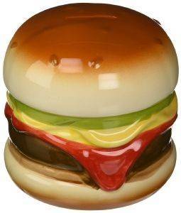   OUT OF THE BLUE HAMBURGER MONEY BANK   1313CM