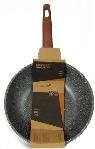 ΤΗΓΑΝΙ WOK ESTIA STONE SERIES ΑΝΤΙΚΟΛΛΗΤΙΚΟ (28CM) ΤΗΓΑΝΙ WOK ESTIA STONE SERIES ΑΝΤΙΚΟΛΛΗΤΙΚΟ (28CM)