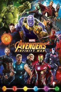 POSTER AVENGERS INFINITY WAR 61 X 91.5 CM POSTER AVENGERS INFINITY WAR 61 X 91.5 CM