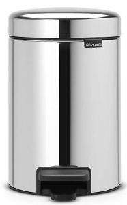 BRABANTIA ΧΑΡΤΟΔΟΧΕΙΟ BRABANTIA NEW ICON ΑΝΟΞΕΙΔΩΤΟ ΑΤΣΑΛΙ ΧΡΩΜΕ 45,5Χ29CM 20L