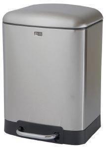ΚΑΔΟΣ ESTIA ΟΡΘΟΓΩΝΙΟΣ SOFT CLOSE INOX ΜΑΤ 6LT 21X23X33CM ΚΑΔΟΣ ESTIA ΟΡΘΟΓΩΝΙΟΣ SOFT CLOSE INOX ΜΑΤ 6LT 21X23X33CM