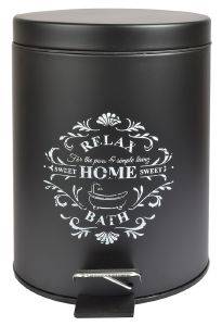 ΚΑΔΟΣ ESTIA ROCK & ROLL ΜΑΥΡΟ ΜΑΤ 5LT 20X26CM ΚΑΔΟΣ ESTIA ROCK & ROLL ΜΑΥΡΟ ΜΑΤ 5LT 20X26CM
