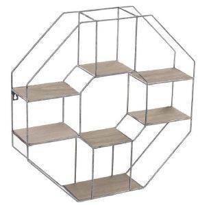 ΡΑΦΙΕΡΑ ΤΟΙΧΟΥ INART ΜΕΤΑΛΛΟ ΞΥΛΟ ΜΑΥΡΟ 55X11X55CM ΡΑΦΙΕΡΑ ΤΟΙΧΟΥ INART ΜΕΤΑΛΛΟ ΞΥΛΟ ΜΑΥΡΟ 55X11X55CM
