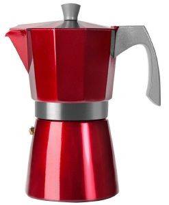 ΚΑΦΕΤΙΕΡΑ ESPRESSO IBILI EVVA KOKKINO 14X9CM 3 ΦΛΥΤΖΑΝΙΑ ΚΑΦΕΤΙΕΡΑ ESPRESSO IBILI EVVA KOKKINO 14X9CM 3 ΦΛΥΤΖΑΝΙΑ
