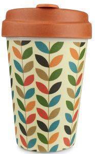 BAMBOO ΠΟΤΗΡΙ BAMBOOCUP BRIGHT LEAVES ΠΟΛΥΧΡΩΜΟ 403ML