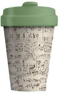 ΠΟΤΗΡΙ BAMBOOCUP MUSIC NOTES ΜΠΕΖ ΠΡΑΣΙΝΟ 403ML ΠΟΤΗΡΙ BAMBOOCUP MUSIC NOTES ΜΠΕΖ ΠΡΑΣΙΝΟ 403ML