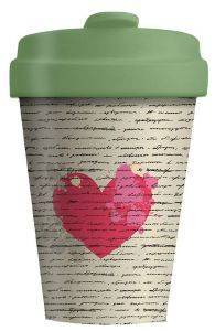 ΠΟΤΗΡΙ BAMBOOCUP LOVE LETTER ΜΠΕΖ ΠΡΑΣΙΝΟ 403ML ΠΟΤΗΡΙ BAMBOOCUP LOVE LETTER ΜΠΕΖ ΠΡΑΣΙΝΟ 403ML