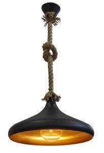 ΦΩΤΙΣΤΙΚΟ ΟΡΟΦΗΣ HERONIA LM- 330 ROPE 1/L UT-BL-GL ΜΑΥΡΟ 60X36CM ΦΩΤΙΣΤΙΚΟ ΟΡΟΦΗΣ HERONIA LM- 330 ROPE 1/L UT-BL-GL ΜΑΥΡΟ 60X36CM