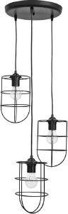 ΦΩΤΙΣΤΙΚΟ ΟΡΟΦΗΣ HERONIA LIGHTING FUN-40 PENDEL 3/L ΜΑΥΡΟ 90X30CM ΦΩΤΙΣΤΙΚΟ ΟΡΟΦΗΣ HERONIA LIGHTING FUN-40 PENDEL 3/L ΜΑΥΡΟ 90X30CM