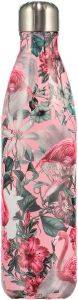 ΜΠΟΥΚΑΛΙ ΘΕΡΜΟΣ CHILLYS TROPICAL FLAMINGO ΑΝΟΞΕIΔΩΤΟ ΑΤΣAΛΙ (304) GREY 750ML ΜΠΟΥΚΑΛΙ ΘΕΡΜΟΣ CHILLYS TROPICAL FLAMINGO ΑΝΟΞΕIΔΩΤΟ ΑΤΣAΛΙ (304) GREY 750ML