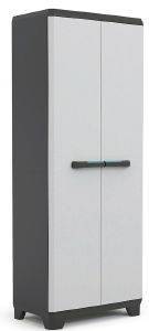 ΝΤΟΥΛΑΠΑ KETER KIS LINEAR HIGH CABINET ΓΚΡΙ ΜΑΥΡΟ 68X39X173H ΝΤΟΥΛΑΠΑ KETER KIS LINEAR HIGH CABINET ΓΚΡΙ ΜΑΥΡΟ 68X39X173H