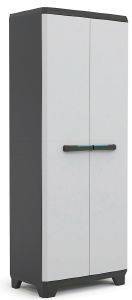 KETER ΝΤΟΥΛΑΠΑ KETER KIS LINEAR UTILITY CABINET ΓΚΡΙ ΜΑΥΡΟ 68X39X173H