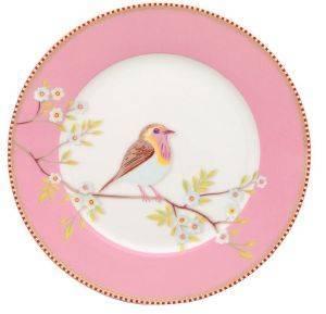 ΠΙΑΤΟ ΓΛΥΚΟΥ PIP STUDIO FLORAL EARLY BIRD ΡΟΖ 21X2CM ΠΙΑΤΟ ΓΛΥΚΟΥ PIP STUDIO FLORAL EARLY BIRD ΡΟΖ 21X2CM