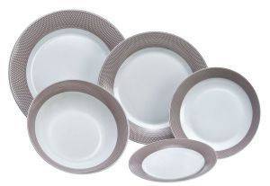 ΣΕΤ ΠΙΑΤΩΝ HOME FASHION ACCESSORIES ELIPSIS SIENA (20ΤΜΧ) ΣΕΤ ΠΙΑΤΩΝ HOME FASHION ACCESSORIES ELIPSIS SIENA (20ΤΜΧ)