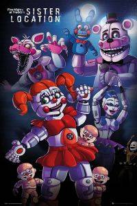 POSTER FIVE-NIGHTS-AT-FREDDY\'S 61 X 91.5 CM