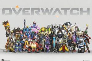 POSTER OVERWATCH-ANNIVERSARY-LINE-UP 61 X 91.5 CM