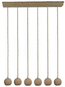 ��������� ������ GALLIS WOOD BAR BALL 11 6XGU10 LED ������ 80CM