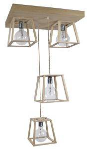 ΠΛΑΦΟΝΙΕΡΑ GALLIS MINI TETRAGON IV 4E27 40W ΣΧΟΙΝΙ 40Χ60CM ΠΛΑΦΟΝΙΕΡΑ GALLIS MINI TETRAGON IV 4E27 40W ΣΧΟΙΝΙ 40Χ60CM