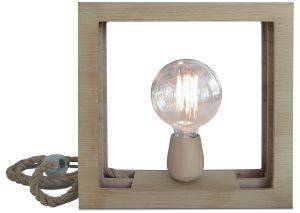 ΠΟΡTΑΤΙΦ GALLIS LIGHTING WOOD POROS BIG Ε27 60W ΞΥΛΟ 32X32CM