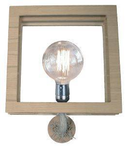 ������  GALLIS LIGHTING WOOD POROS AP ISLAND �27 ���� ���� ��8  32X32X8CM