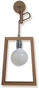 ������ GALLIS LIGHTING WOOD KORNIZA SMALL  E27 ������ ���� 35X21X26CM