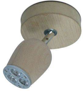  GALLIS LIGHTING WOOD SPOT NO1 GU10   15CM