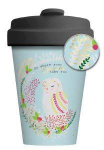 ΠΟΤΗΡΙ BAMBOOCUP OWL DREAMS - GOLD 403ML ΠΟΤΗΡΙ BAMBOOCUP OWL DREAMS - GOLD 403ML