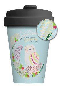  BAMBOOCUP OWL DREAMS - GOLD     403ML