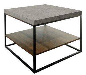ΤΡΑΠΕΖΙ HOMEWORKS BETON COFFEE TABLE CEMENT ΑΝΟΙΧΤΟ ΚΑΡΥΔΙ ΜΑΥΡΟ 59X59XH50CM ΤΡΑΠΕΖΙ HOMEWORKS BETON COFFEE TABLE CEMENT ΑΝΟΙΧΤΟ ΚΑΡΥΔΙ ΜΑΥΡΟ 59X59XH50CM