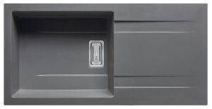 ΝΕΡΟΧΥΤΗΣ PYRAMIS CARTESIO 100X50 1B 1D IRON GREY ΝΕΡΟΧΥΤΗΣ PYRAMIS CARTESIO 100X50 1B 1D IRON GREY