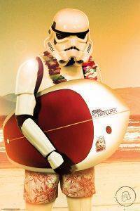 POSTER  PYRAMID INTERNATIONAL STORMTROOPER-SURF 61 X 91.5 CM