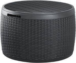 ΜΠΑΟΥΛΟ ΑΠΟΘΗΚΕΥΣΗΣ KETER CIRCA RATTAN ΚΑΦΕ 140LT 68X68X43.5CM ΜΠΑΟΥΛΟ ΑΠΟΘΗΚΕΥΣΗΣ KETER CIRCA RATTAN ΚΑΦΕ 140LT 68X68X43.5CM