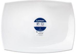 ΠΙΑΤΕΛΑ LUMINARC QUADRATO ΛΕΥΚΟ (35Χ26CM) ΠΙΑΤΕΛΑ LUMINARC QUADRATO ΛΕΥΚΟ (35Χ26CM)