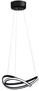ΦΩΤΙΣΤΙΚΟ ΟΡΟΦΗΣ HERONIA LIGHTING WAVE LED ΠΛΑΣΤΙΚΟ ΜΑΥΡΟ 80Χ40CM ΦΩΤΙΣΤΙΚΟ ΟΡΟΦΗΣ HERONIA LIGHTING WAVE LED ΠΛΑΣΤΙΚΟ ΜΑΥΡΟ 80Χ40CM