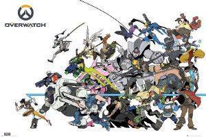 GB EYE POSTER OVERWATCH-BATTLE 61 X 91.5 CM