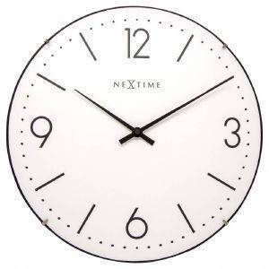 ΡΟΛΟΙ ΤΟΙΧΟΥ NEXTIME BASIC DOME 3157WI ΠΛΑΣΤΙΚΟ ΓΥΑΛΙ ΛΕΥΚΟ 35CM ΡΟΛΟΙ ΤΟΙΧΟΥ NEXTIME BASIC DOME 3157WI ΠΛΑΣΤΙΚΟ ΓΥΑΛΙ ΛΕΥΚΟ 35CM