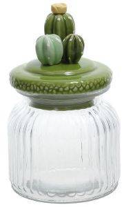 BAZO ΑΠΟΘΗΚΕΥΣΗΣ TOGNANA TRASPAR CACTUS ΓΥΑΛΙ 8X15CM BAZO ΑΠΟΘΗΚΕΥΣΗΣ TOGNANA TRASPAR CACTUS ΓΥΑΛΙ 8X15CM