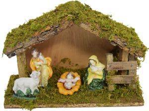 ΧΡΙΣΤΟΥΓΕΝΝΙΑΤΙΚΗ ΦΑΤΝΗ CHRISTMAS ΞΥΛΟ 18X12CM