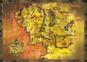 POSTER  LORD OF THE RINGS 61 X 91.5 CM